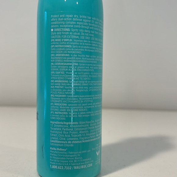 Malibu Leave in Conditioner 9 fluid ounces - Picture 2 of 2